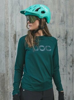 Odzież kolarska / koszulka POC Reform Enduro Jersey Koszulka Moldanite Green M - 3