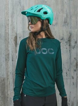 Tricou ciclism POC Reform Enduro Jersey Tricou Moldanite Green XL - 3