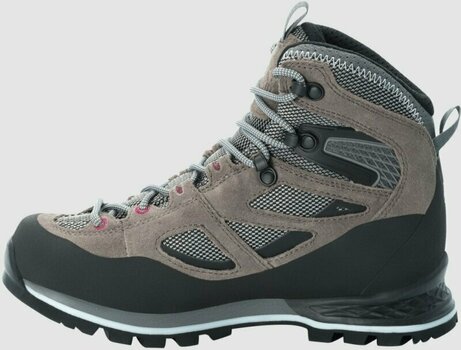 Womens Outdoor Shoes Jack Wolfskin Force Crest Texapore Mid W Tarmac Grey/Pink 42 Womens Outdoor Shoes - 4