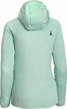 T-shirt/casaco com capuz para esqui Atomic W Revent Fleece Mint M Camisola com capuz - 2