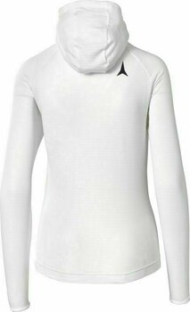 Ski T-shirt /hættetrøje Atomic W Alps FZ White XS Hættetrøje - 2