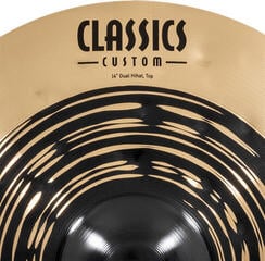 Hihat Becken Meinl CC14DUH Classics Custom Dual 14" Hihat Becken - 5