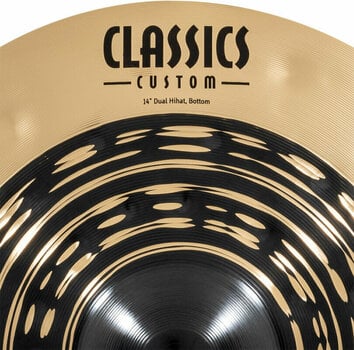 Cymbale charleston Meinl CC14DUH Classics Custom Dual Cymbale charleston 14" - 7