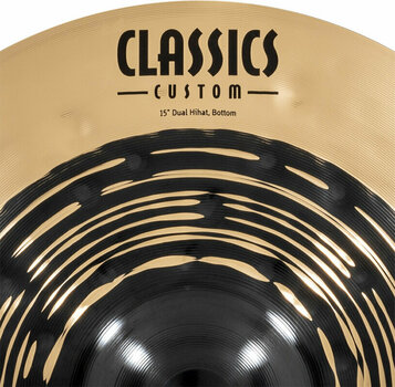 Cymbale charleston Meinl CC15DUH Classics Custom Dual Cymbale charleston 15" - 7