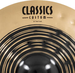 Crash činela Meinl CC16DUC Classics Custom Dual 16" Crash činela - 2