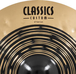 Cinel Crash Meinl CC18DUC Classics Custom Dual 18" Cinel Crash - 2