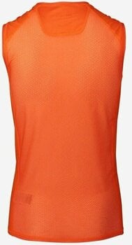 Cycling jersey POC Essential Layer Vest Zink Orange M - 2
