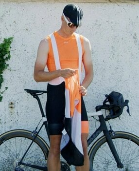 Cycling jersey POC Essential Layer Vest Zink Orange M - 4