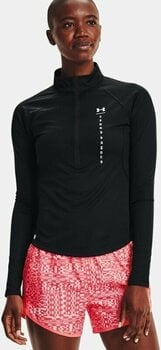 Running t-shirt with long sleeves
 Under Armour UA W Speed Stride Attitude Half Zip Black/White XS Running t-shirt with long sleeves - 3