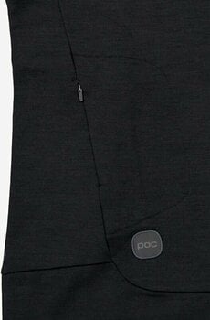 Odzież kolarska / koszulka POC Merino Zip Hood Bluza z kapturem Uranium Black M - 3