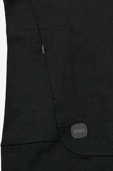Tricou ciclism POC Merino Zip Hanorac Uranium Black S - 3