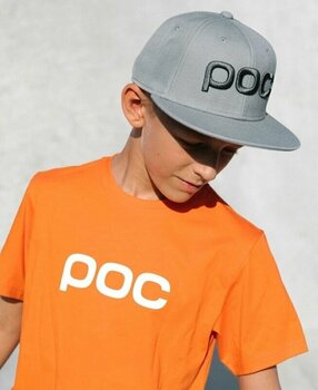 Kolesarski dres, majica POC Tee Jr Majica s kratkimi rokavi Zink Orange 130 - 3