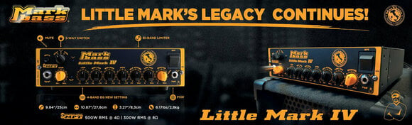 Tranzistorový basový zosilňovač Markbass Little Mark IV - 5