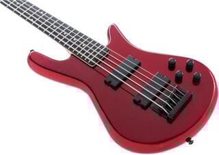 5-string Bassguitar Spector Performer 5 Metallic Red Gloss 5-string Bassguitar - 1