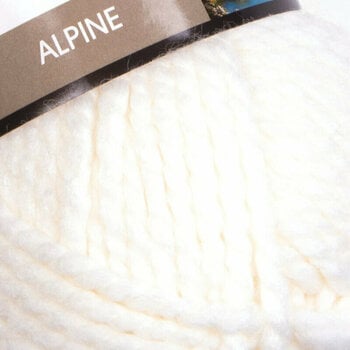 Fios para tricotar Yarn Art Alpine 330 White - 2