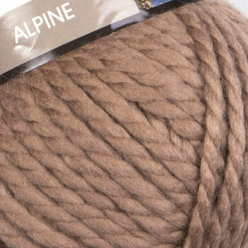 Przędza dziewiarska Yarn Art Alpine 336 Light Brown - 2