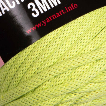 Cord Yarn Art Macrame Cord 3 mm 755 Light Green - 2