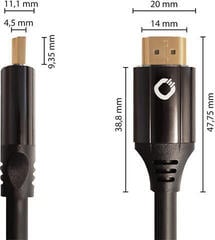 Hi-Fi видео кабел Oehlbach Black Magic MKII 1,5 m Черeн Hi-Fi видео кабел - 2