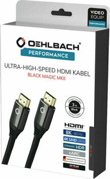 Hi-Fi Câble vidéo Oehlbach Black Magic MKII 1,5 m Noir Hi-Fi Câble vidéo - 6