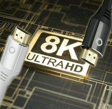 Hi-Fi видео кабел Oehlbach Black Magic MKII 1,5m Black - 7
