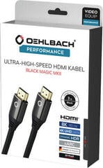Hi-Fi Video Cable
 Oehlbach Black Magic MKII 2 m Black Hi-Fi Video Cable - 5