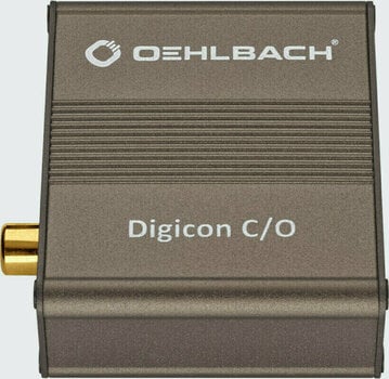Interfacc DAC e ADC Hi-Fi Oehlbach Digicon C:O Marrone - 3
