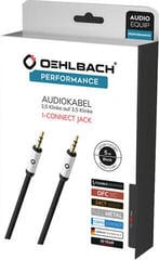 Hi-Fi Audio Cable
 Oehlbach i-Connect Jack Audiocable Jack STEREO 3,5 mm Male - 2