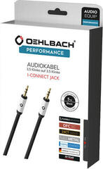 Hallo-Fi Audio-Kabel Oehlbach i-Connect Jack Audiocable 3 m Schwarz Hallo-Fi Audio-Kabel - 2