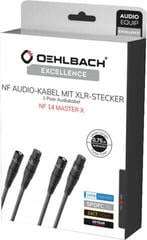 Hi-Fi audiokabel Oehlbach NF 14 XLR Vrouwelijk - 2
