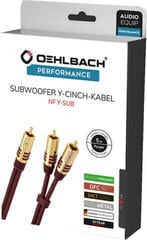 Hi-Fi audiokaapeli Oehlbach NF Y-Adapter Cinch-2Cinch RCA-Cinch uros - 1