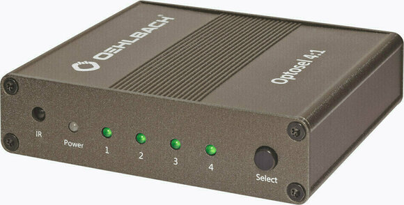 Interface Hi-Fi DAC et ADC Oehlbach Optosel 4:1 MKII Marron - 2