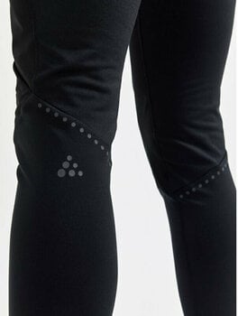 Spodnie/legginsy do biegania
 Craft ADV SubZ Wind Black L Spodnie/legginsy do biegania - 4