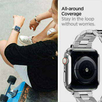 Accesoriu smartwatch Spigen Thin Fit Gri - 8