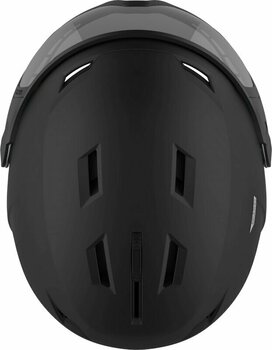 SALOMON PIONEER LT VISOR Lサイズ （BLACK） SALOMON Men's Pioneer Lt Visor Fls Black Helmets, Universal