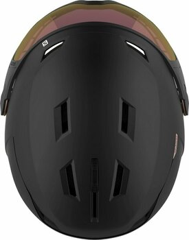 Lyžařská helma Salomon Icon LT Visor Sigma Black/Pink Gold M (56-59 cm) Lyžařská helma - 2