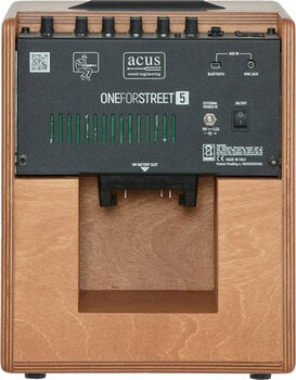 Combo voor elektroakoestische instrumenten Acus One Street 5 Wood - 4