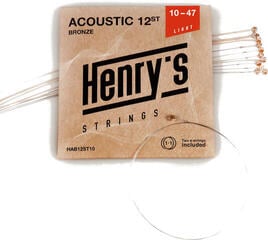 Guitar strings Henry's 12ST Bronze 10-47 Guitar strings - 2