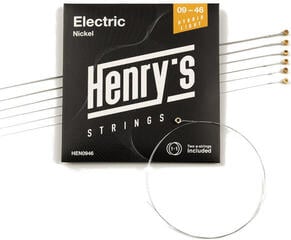 Snaren voor elektrische gitaar Henry's Nickel 09-46 Snaren voor elektrische gitaar - 2