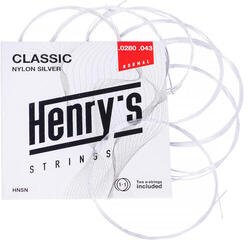 Найлонови струни за класическа китара Henry's Nylon Silver 0280-043 N Найлонови струни за класическа китара - 2