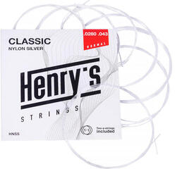 Найлонови струни за класическа китара Henry's Nylon Silver 0280-043 S Найлонови струни за класическа китара - 2