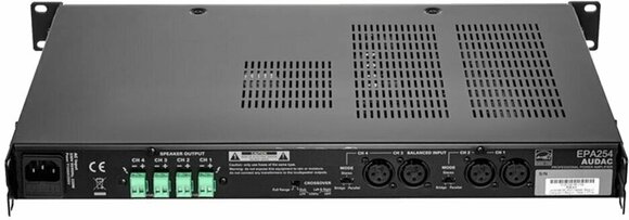 Amplificador de potência para instalações AUDAC EPA254 Amplificador de potência para instalações - 4