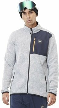 Bluzy i koszulki Picture Origin Polartec Grey Melange XL Sweter - 3