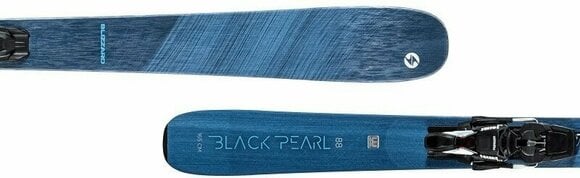 Narty Blizzard Black Pearl 88 + Marker Squire 11 159 cm (Jak nowe) - 4