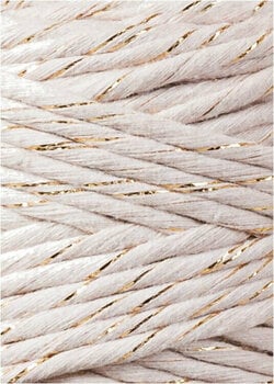 Cord Bobbiny Macrame Cord 3 mm 100 m Golden Nude Cord - 2