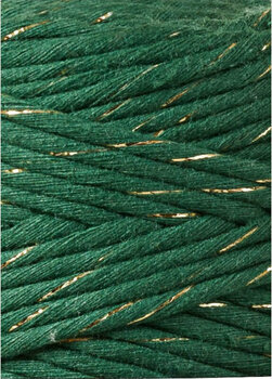 Snor Bobbiny Macrame Cord 3 mm 100 m Golden Pine Green Snor - 2