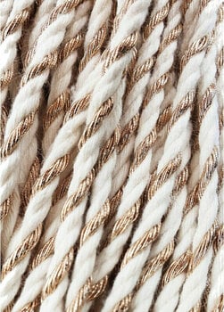 Cable Bobbiny 3PLY Macrame Rope 3 mm Champagne Twist Cable - 2