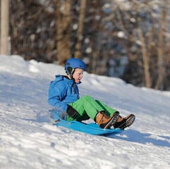 Bob Hamax Sno Glider Sky Blue - 1