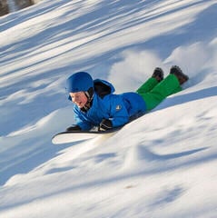 Snösurfing Hamax Mini Surfer Blue Snösurfing - 1