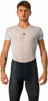 Odzież kolarska / koszulka Castelli Pro Issue Short Sleeve Bielizna funkcjonalna White S - 5