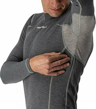 Cycling jersey Castelli Flanders Warm Neck Warmer Functional Underwear Gray S - 5